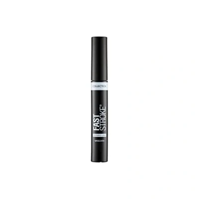 Image of Collection Cosmetics Fast Stroke Defining Lash Mascara, Volumising and Curling, 9ml, Ultra Black