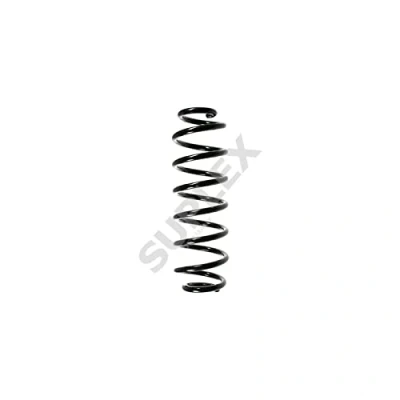 Image of 1K0511115BK Coil spring SUPLEX 39239 Rear Axle with constant wire diameter white, green VOLKSWAGEN: Touran I