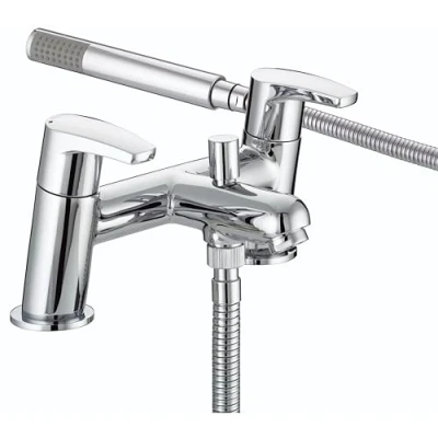 Image of Bristan OR BSM C Orta Bath Shower Mixer Chrome Plated