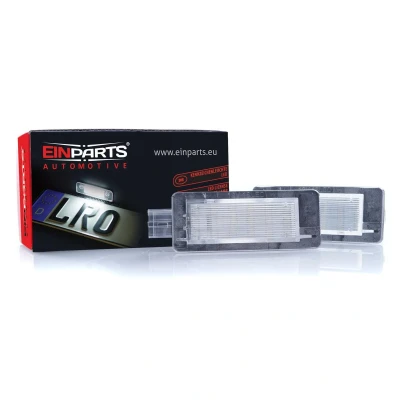 Image of 8200013577, 8200480127 Number Plate Light EINPARTS EP92 LED RENAULT: Captur, SCENIC 3, 2, KIA: Soul I, RIO 3