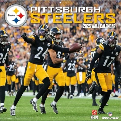 Image of Pittsburgh Steelers NFL Calendar 2025