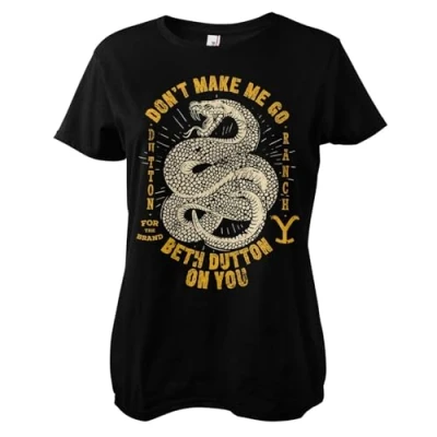 Image of Yellowstone Officially Licensed Beth Dutton Women T Shirt (Black), Medium