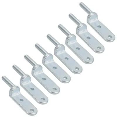 Image of 12.5mm Bolt On Gudgeon Tailboard Hinge Pin for Trucks Trailers Zinc Plated 6pc