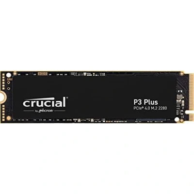 Image of Crucial P3 Plus 1TB M.2 PCIe 4.0 Solid state drive NVMe Black CT1000P3PSSD8