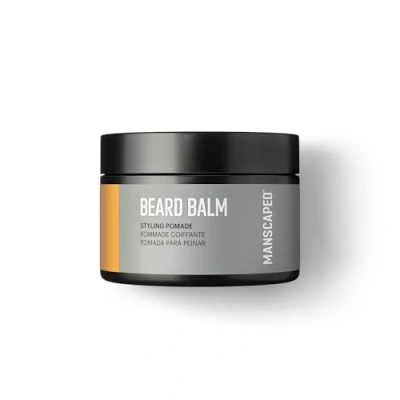 Image of MANSCAPED® Beard Balm, Styling Pomade with Shea Butter, Coconut Oil &amp; Beeswax Moisturizes, Softens, Strengthens Shines Beards, Mustaches Facial Hair, (57 g)