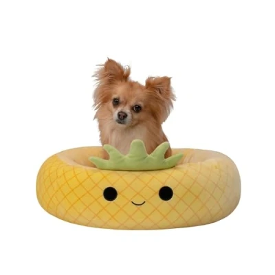 Image of Squishmallows Official 20 Inch Maui Pineapple Pet Bed Small Ultrasoft Plush