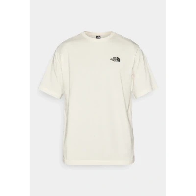 Image of The North Face Explore GEAR Relaxed TEE Unisex Print Tshirt, Size: XS, White dune