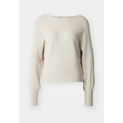 Image of ONLY Onladaline L/S NOOS Jumper, Women&#039;s, Size: Small, Pumice stone