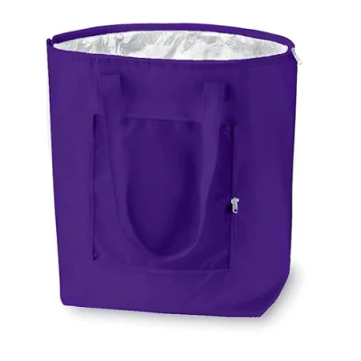 Image of PromotionGift Reusable Foldable Cooler, Shopping, Beach Bag Light and Durable, with Inner Aluminium Lining for Perfect Cooling Function 25L (bright flowers I)