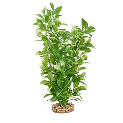 Image of Fluval Aqualife White Tipped Ludwigia Plant, Plastic Aquarium Plant Decoration 14 in