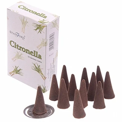 Image of Stamford INCENSE CONES Citronella 37174 STICKS AND by
