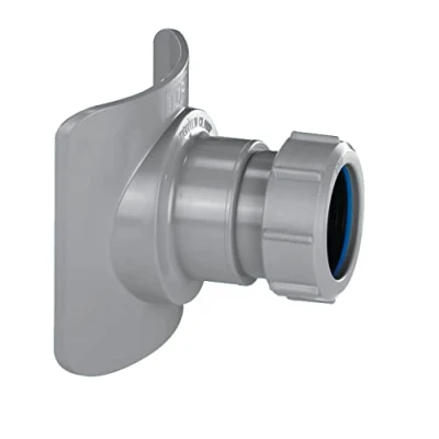 Image of McAlpine Mechanical Soil Pipe Boss Connector Grey 4In X 1 1/4 Inch Bossconn110 Gr