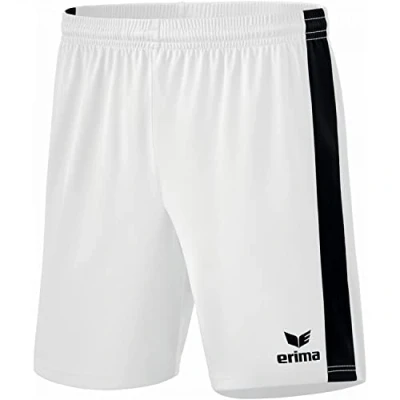 Image of Erima Retro Star Unisex Shorts, Unisex_Adult, 3152102, White/Black, L