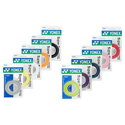 Image of YONEX Super GRAP Racquet Overgrip (Green, 3 Pack)