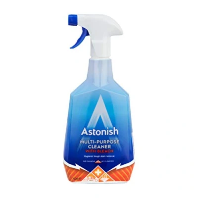 Image of Astonish 4Pc 750Ml Multi Surface Spray Bleach Power Furniture Window Kitchen Cleaner