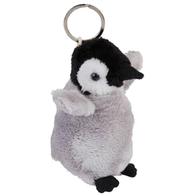 Image of Ravensden Soft Toy Plush Penguin Chick Keyring 10cm