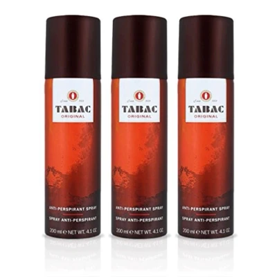 Image of TABAC Original Deodorant Anti Perspirant, 200 ml Pack of 3