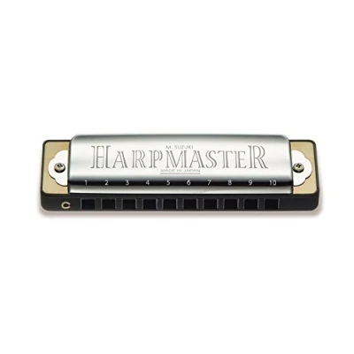 Image of Suzuki MR 200 EB Harpmaster Harmonica in Eb, Silver