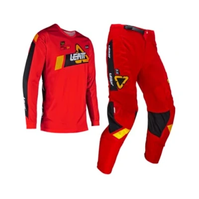 Image of Leatt Men&#039;s 5024080625 Motocross Set, Red, XXL
