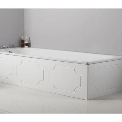 Image of Tavistock Milton Wood 700mm End Bath Panel White