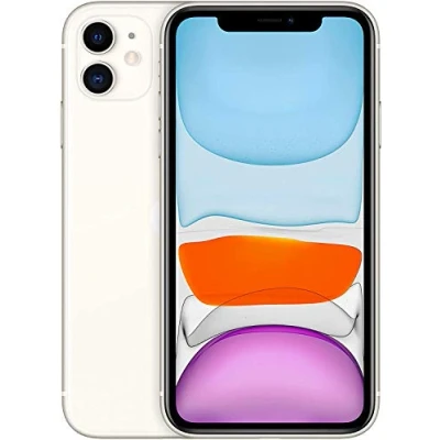 Image of Apple iPhone 11, 64GB, White (Renewed)