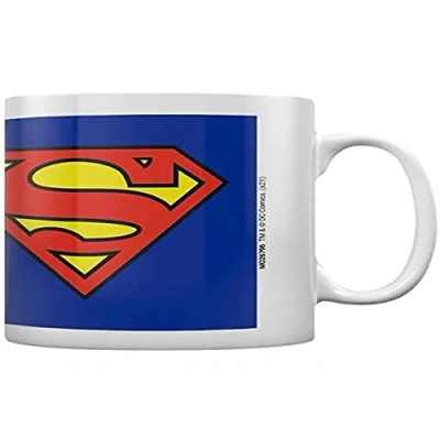 Image of Superman Mug in Presentation Gift Box (Shield Design) 11oz Ceramic Official Merchandise