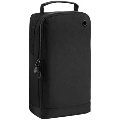 Image of BagBase Athleisure Sports Shoe/Accessory Bag One Size Black/Black