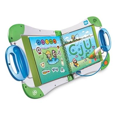 Image of LeapFrog LeapStart Electronic Book, Educational and Interactive Playbook Toy for Toddler Pre School Boys &amp; Girls 2, 3, 4, 5, 6, 7 Year Olds, Green