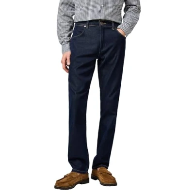 Image of Wrangler Men&#039;s Greensboro Jeans, Moonlight Rinse, 42/32