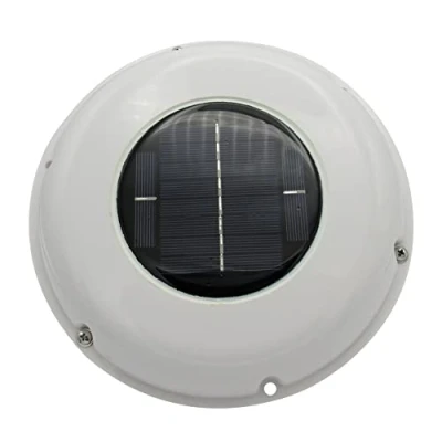 Image of Solar Powered Ventilation Extractor Fan (Ventilator Exhaust Roof Vent Caravan Attic Shed Greenhouse)
