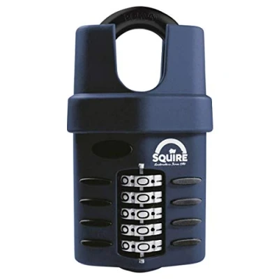 Image of SQUIRE CP60 Series Recodable 60mm Combination Padlock Closed Shackle Visi