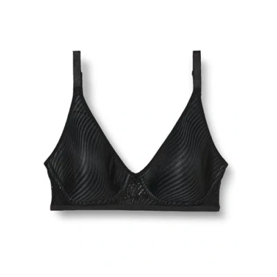 Image of Triumph Women&#039;s Harmony Spotlight P EX Bikini top, Transparent inches, Black, 32DD