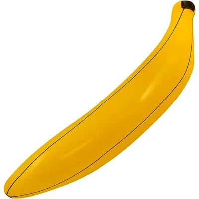 Image of Henbrandt Inflatable Banana 80cm Kids Toy Monkey Costume Safari Party Decorations Jungle Blow Up Toys Pool Photo Booth Props Fancy Dress Accessory
