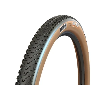 Image of Maxxis Ikon 29 x 2.20 60 TPI Folding Dual Compound EXO Tanwall Tyre,Brown