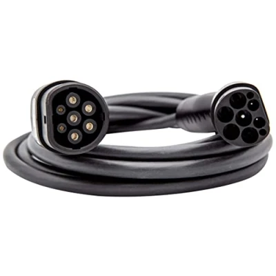 Image of MAHLE Type 2 to EV/ Electric Vehicle Car Charging Cable, 32 Amp, 22kw, Three phase (Mode 3), 5m Length, IP 44, OE Quality