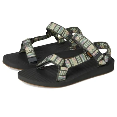 Image of Teva Women&#039;s Original Universal Sandal, Geo Mashup Peach Ice, 6 UK
