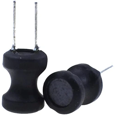 Image of Reland Sun 10pcs Unshielded Wirewound DIP power Inductor 0608(6 * 8mm) 150uH 10mH I shaped inductance (1mH)