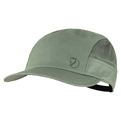 Image of Fjallraven 77403 Abisko Mesh Cap Hat Unisex Patina Green One Size