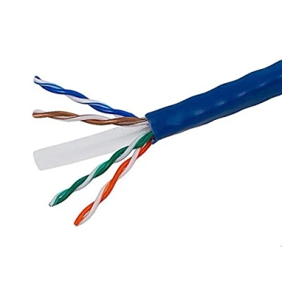 Image of Monoprice Cat6 Bulk Bare Copper Ethernet Cable, UTP, Stranded, In Wall Rated (CM), 550MHz, 24AWG (113672)