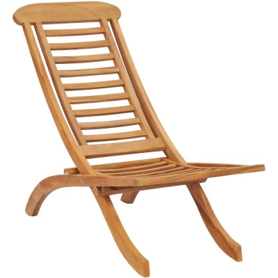 Image of vidaXL Folding Garden Chair 50x90x69 cm Solid Wood Teak
