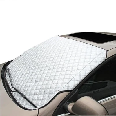Image of XIIDSTR Car Windshield Cover, for Ford Fiesta 2011 2017 Snow Ice Frost Sun UV Dust Water Resistent Cover Protector