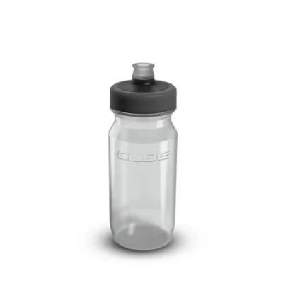 Image of Cube Grip Cycling Bottle Clear, 750ml / Bicycle Bidon Cycle Ride Reusable Drink Flask Water Mountain Road MTB Bike Gym Sport Race Lightweight Trail HPP Holder Podium Racing Accessories