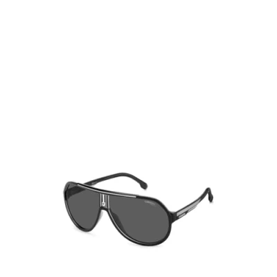 Image of Carrera Aviator Mens Black Grey 1057/S One Size