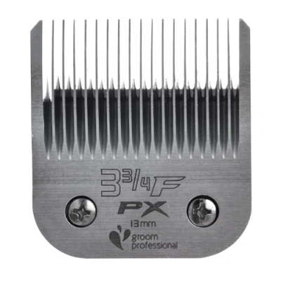 Image of GROOM PROFESSIONAL Pro X Clipper Blade for Dog Grooming Detachable Hardened Steel Excellent Resistance to Wear &amp; Cutting Performance Replacement 3 3/4F