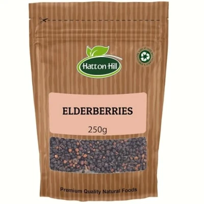 Image of Elderberries Whole 250g by Hatton Hill