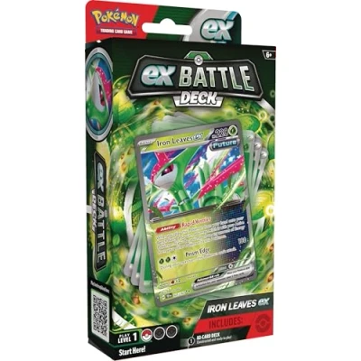 Image of Pokémon TCG: Iron Leaves ex Battle Deck (Ready to Play 60 Card Deck)
