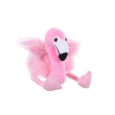 Image of Wild Republic Flamingo Plush Soft Toy, Cuddlekins Cuddly Toys, Gifts for Kids 20 cm
