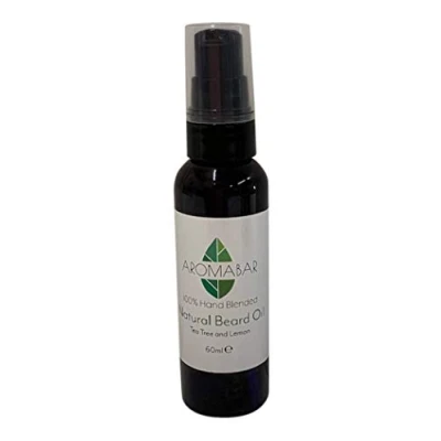 Image of Beard Oil 60ml with Tea Tree &amp; Lemon Natural Oils
