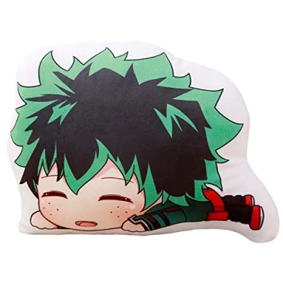 Image of Zhongkaihua My Hero Academia Pillow Plush Izuku Midoriya/Bakugou Katsuki/Todoroki Shoto 3D Printing Cushion Anime Doll Toys