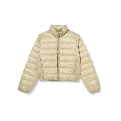 Image of Calvin Klein Jeans Shine Puffer Down jacket, Women&#039;s, Size: Large, Nordic dust